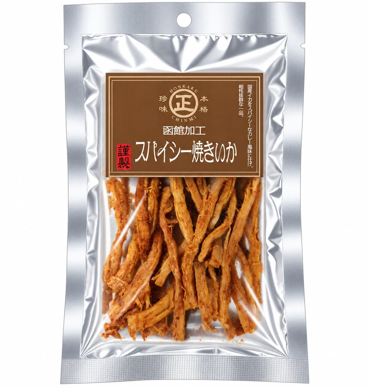 スパイシー焼きいか40g